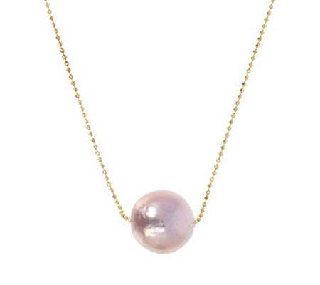Honora Sliding Cultured Ming Pearl Necklace, 14 K Gold Clad