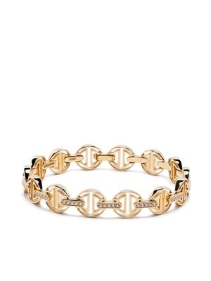 HOORSENBUHS gold-plated crystal-detail bracelet