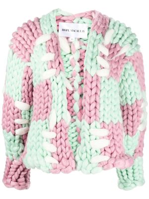 HOPE MACAULAY chunky-knit jumper - Green