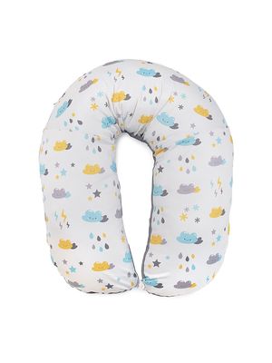 Hopo 7-In-1 Pregnancy Pillow - White Grey - White Grey