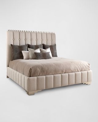Horizon Silver King Bed