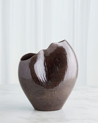 Horn Small Vase, 16"