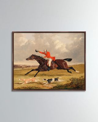 Horse and Hounds Giclée