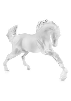 Horse Crystal Sculpture