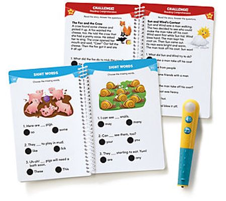 Hot Dots Jr Grade 1 Reading Set w/ Pen by Educa tional Insight