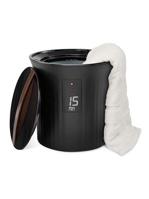 Hot Towel Warmer for Spa - Black - Black