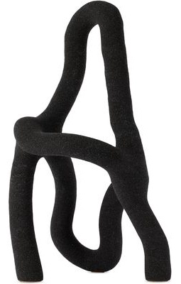 Hot Wire Extensions SSENSE Exclusive Black Faux Species #4 Sculpture