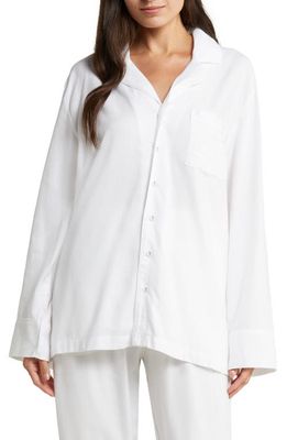 Hotel SKIMS Button-Up Top in Marble