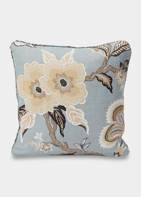 Hothouse Flowers Pillow, 18"Sq.