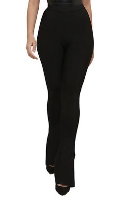 HOUSE OF CB BANDAGE TROUSERS in Black