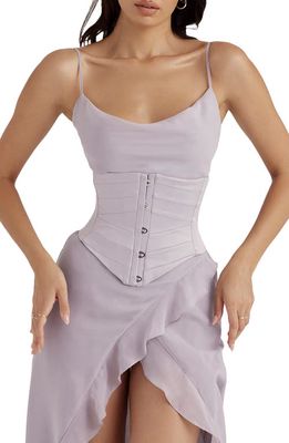 HOUSE OF CB Underbust Corset in Grey