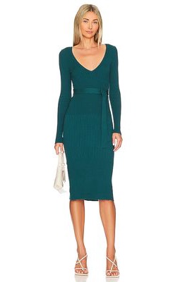 House of Harlow 1960 x REVOLVE Aaron Knit Dress in Teal
