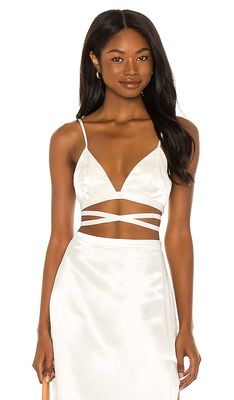 House of Harlow 1960 x REVOLVE Adonia Bralette in Ivory