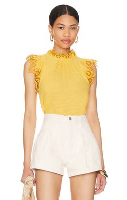 House of Harlow 1960 x REVOLVE Etienne Blouse in Yellow