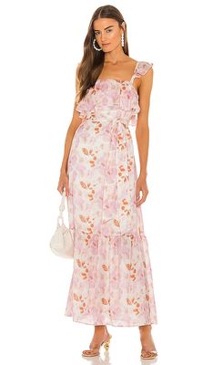 House of Harlow 1960 x REVOLVE Evelyne Maxi Dress in Pink