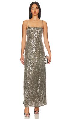 House of Harlow 1960 x REVOLVE Krista Gown in Grey