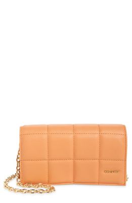 HOUSE OF WANT We Browse Vegan Leather Wallet Crossbody Bag in Tangerine