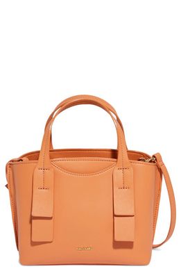 HOUSE OF WANT We Have Flair Croc Embossed Crossbody Bag in Tangerine