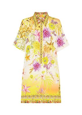 How Does Your Garden Grow Silk Floral Coverup