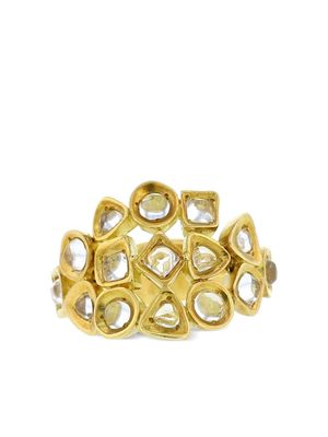 HStern pre-owned yellow gold quartz ring