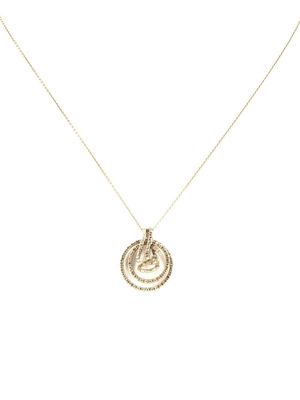 HStern pre-owned yellow gold Zephyr diamond necklace