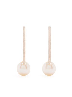 Hsu Jewellery pearl stud earrings - Silver