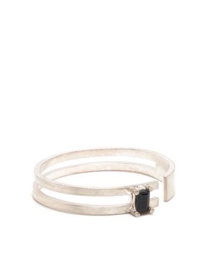 Hsu Jewellery Unfinishing Line sapphire ring - Silver