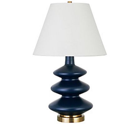 Hudson & Canal Carleta Matte Triple Gourd Table Lamp