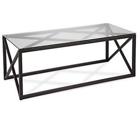 Hudson & Canal Dixon Coffee Table in Blackened ronze