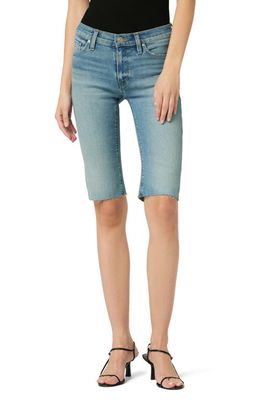 Hudson Jeans Amelia Cutoff Denim Knee Shorts in Rockaway