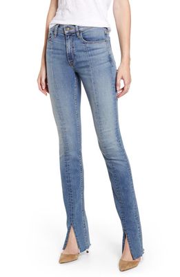 Hudson Jeans Barbara High Waist Super Skinny Kick Jeans in Clean Provoking