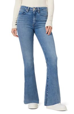 Hudson Jeans Holly High Waist Flare Jeans in Snow Angel