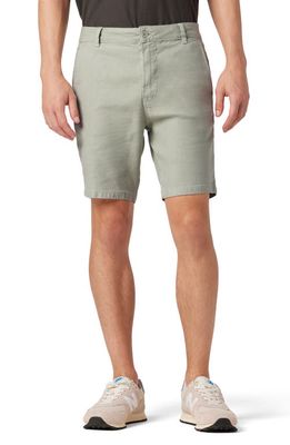 Hudson Jeans Linen Blend Twill Chino Shorts in Shell