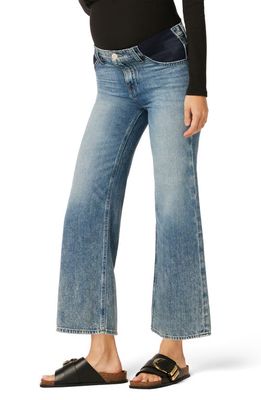 Hudson Jeans Maternity Rosie High Waist Wide Leg Jeans in Young At Heart