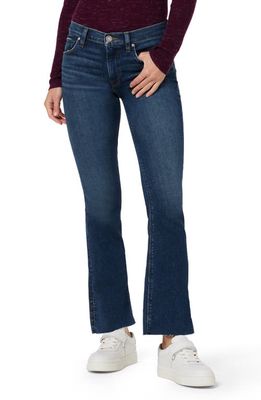 Hudson Jeans Nico Raw Hem Barefoot Bootcut Jeans in Olympic