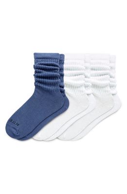 Hue 3-Pack Slouch Socks in Denim Pack