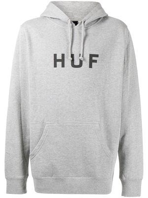 Huf Essentials OG Logo hoodie - Grey