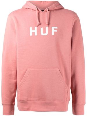 Huf Essentials OG Logo hoodie - Pink