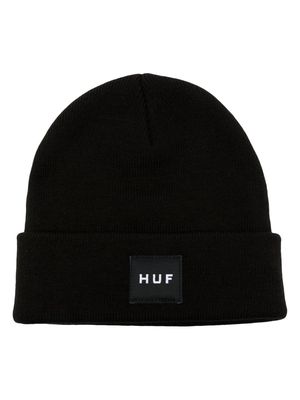 Huf logo-patch beanie - Black