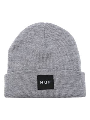 Huf logo-patch beanie - Grey