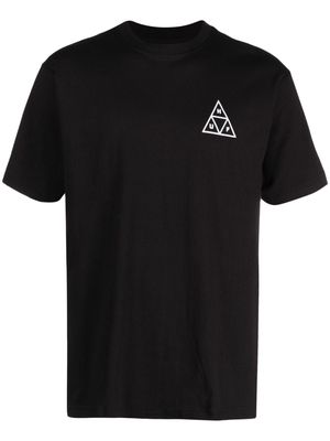 Huf logo-print cotton T-shirt - Black