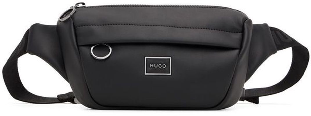 Hugo Black Framed Logo Pouch