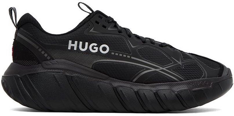 Hugo Black Waves Sneakers
