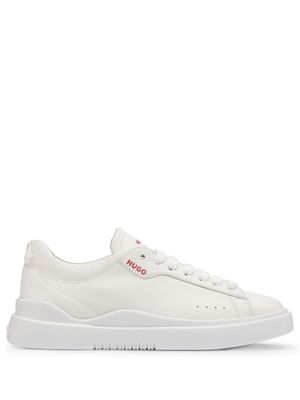 HUGO Blake logo-print sneakers - White