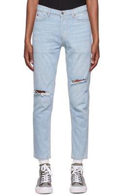 Hugo Blue 634 Tapered-Fit Jeans