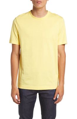 Hugo Boss Thompson Solid T-Shirt in Light/Pastel Yellow