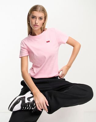 Hugo Classic Tee 1 t-shirt in pastel pink