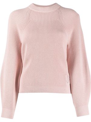 HUGO cotton chunky-knit jumper - Pink