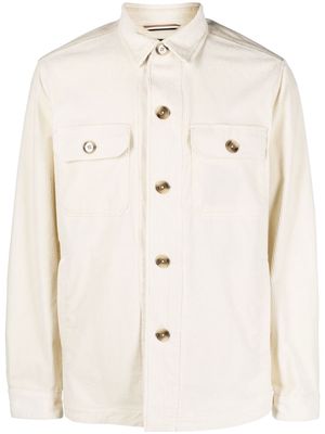HUGO cotton shirt jacket - White