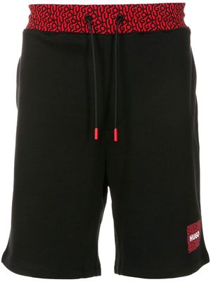 HUGO Draig track shorts - Black